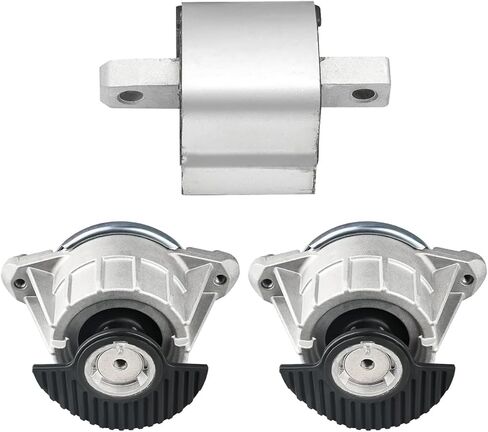 Set of 2 Engine Motor Mount & Transmission Mount Compatible with BMW 320i/328d/328i/330i xDrive, Compatible with 328i/330i, Compatible with 428i/430 OE: A4082 A4086 in Kuwait