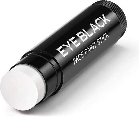 عصا سي سي بيوتي وايت آي السوداء لملحقات البيسبول وكرة القدم اللينة لاكروس، مضادة للوهج، مقاومة للماء، تدوم طوال اللعبة، تطبيق سلس، لون مصبوغ عالي in Kuwait