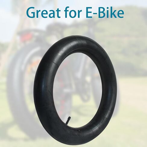 1/2 PCS 16x4.0 Bike Inner Tube | Schrader Valve | for 16 Inches Fat Tire, Snow & Sand Bikes | Heavy-Duty Rubber in Kuwait