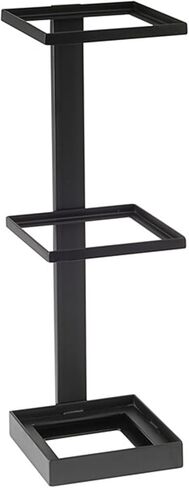 FixtureDisplays Cal-Mil 22318-13 6 1/2" x 7" x 20 1/2" 3-Tier Black Metal Merchandiser WS-2112231813-NPF in Saudi Arabia