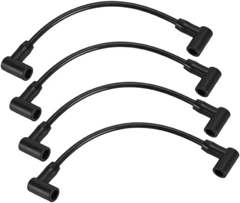 Outboard Spark Plug Wire 84-881908T 1 Set Compatible With Marine 4 Cylinder 40-60 EFI 4-Stroke Engines Black in Kuwait