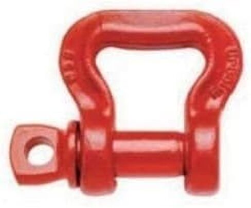 مشبك كروسبي سلينج سيفر لولبي على شكل شبكة حبال من سبائك الصلب، ذاتي اللون، 3-1/4 طن WLL، مقاس 2 بوصة، S-281 in Kuwait