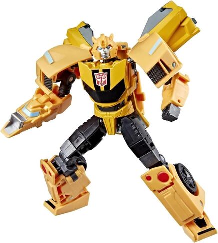 Transformers Toys Earthspark Deluxe Class Optimus Prime Action Figure ، 5 بوصة ، ألعاب روبوت للأطفال الذين تتراوح أعمارهم بين 6 سنوات in Kuwait