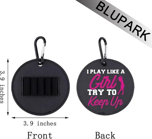 Fun Golf Tees Holder I Play Like A Girl Try to Keep Up Golf Tee Tag for Mom in Saudi Arabia