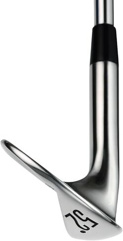 Rife Spin Groove Plus 2 بوصة فوق الرجل ذو الطول القياسي، عمود فولاذي طويل القامة، إسفين جولف مرن عادي مع مقابض جامبو 52 درجة هجوم جاب إسفين AW Bite Grooves Golf Club in Kuwait