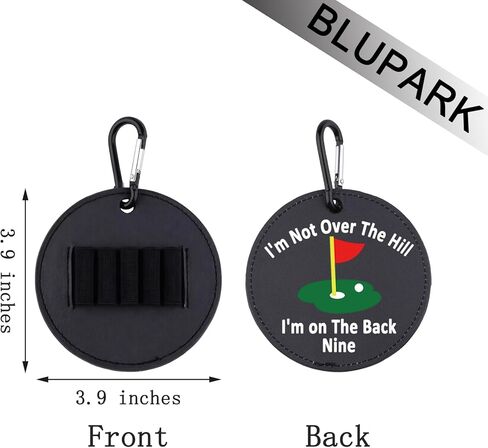 Golf Tee Holder I'm Not Over The Hill I'm on The Back Nine Golf Tee Tag Birthday Gift for Dad in Saudi Arabia