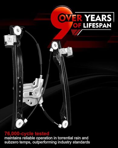 Front Left Power Window Regulator with Motor for:-Chevy Cruze Diesel Eco L Ls Lt LTZ 2012 2013 2014 2015, Cruze Limited 2016, 2 Pins Connector Replace# 95265280 751-739 95382556 95919259 in Kuwait