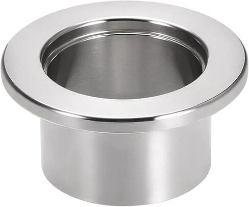 KF16 KF25 KF40 KF50 Vacuum Fittings KF Flange Weld Stub Joint 304 Stainless Steel Length 20 30 40 50mm(L 20MM,KF40 (OD44-ID40)_1 PC) in Kuwait