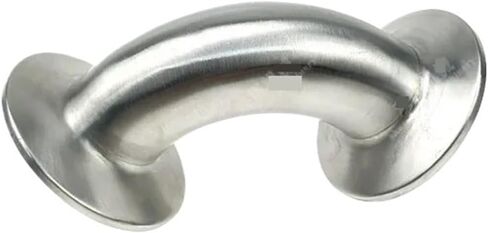 1" Tri Clamp 25mm Tube OD Elbow 90 Degree Pipe Fitting SS304 2CMP in Saudi Arabia