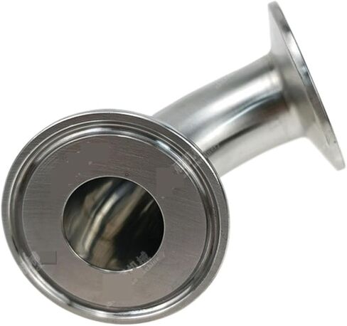 1" Tri Clamp 25mm Tube OD Elbow 90 Degree Pipe Fitting SS304 2CMP in Saudi Arabia