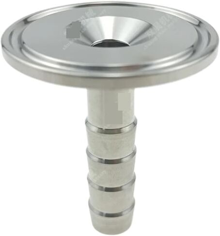 1.5" Tri Clamp to 13.5mm Hose Barbed Adapter SUS316L Hose Pipe Fitting 50mm Long in Kuwait