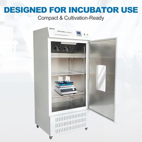 PER4MANCE Laboratory Orbital Shaker with 20mm Amplitude, 40-300rpm Adjustable Speed, 2KG Capacity, LCD Display, Timer(1min-23h59min) & Continuous Mode for Lab Use in Kuwait