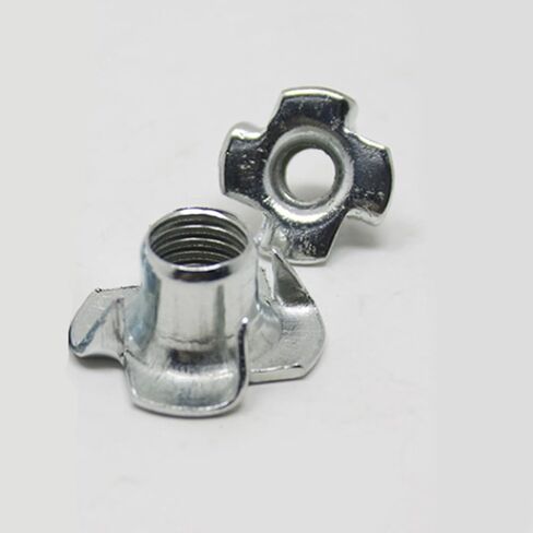 20PCS M6 T-Nut Steel Insert Threaded Fastener for Wood and Furniture Projects Long-Lasting and Easy Installation in Saudi Arabia