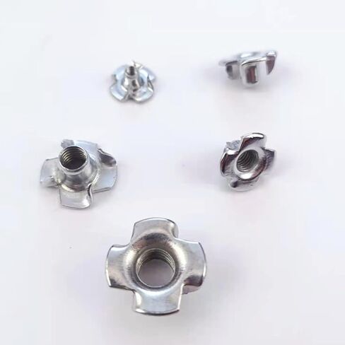 20PCS M6 T-Nut Steel Insert Threaded Fastener for Wood and Furniture Projects Long-Lasting and Easy Installation in Saudi Arabia