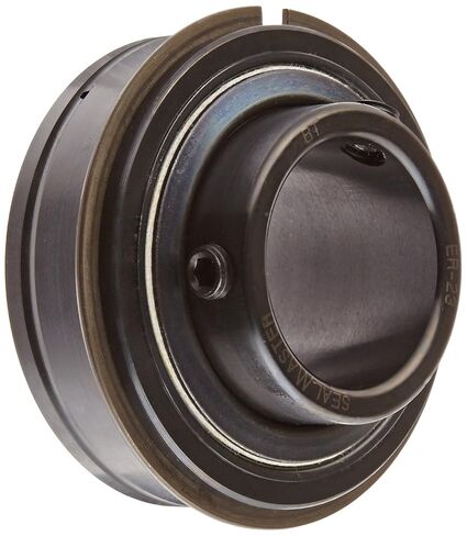 Sealmaster ER-23 Cylindrical OD Bearing, Setscrew Locking Collar, Light Contact Felt Seals, 1-7/16" Bore, 72 mm OD, 1-11/16" Width in Kuwait
