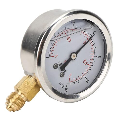 Generic Pressure Y60 Axial Oil Filled Vacuum Pressure Measurement Tool for Mining Industry, Home Heating Stainless Steel in Saudi Arabia