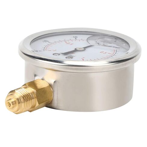Generic Pressure Y60 Axial Oil Filled Vacuum Pressure Measurement Tool for Mining Industry, Home Heating Stainless Steel in Saudi Arabia
