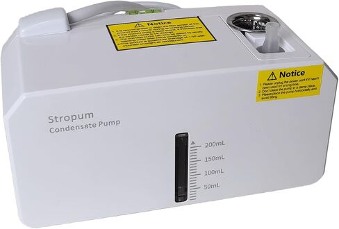 Small HVAC Condensate Pump,110V Indoor Ultra Quiet 25dB Air Conditioner Pump,Removal Drain Condensate for Dehumidifier,Ice Maker,Furnace,33ft Head Lift,Fit for 1-3HP AC Unit,ACP-1 in Kuwait