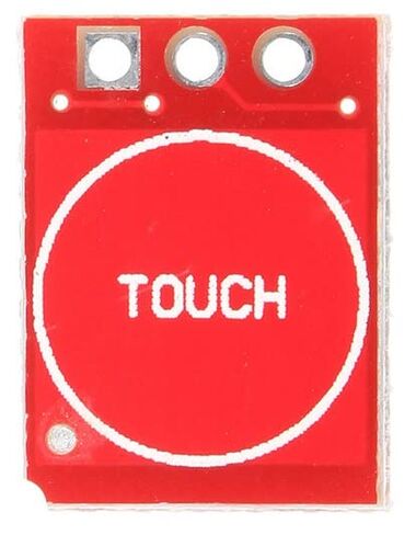 6Pcs TTP223 Digital Capacitive Touch Sensor, Self Calibration Self Lock Button Switch Module 2.5~5.5V for Arduino in Kuwait