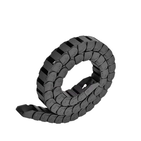 1M Drag Chain Plastic Cable Transmission Chains Towline with End Connectors for Machine Parts Wire Carrier(18x25) in Kuwait