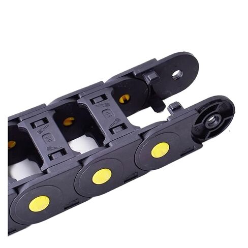 Plastic Transmission Cable Chains Bridge Opened Drag Chain with End Connectors Router Machine Tools Wire Carrier1M(20x38L) in Saudi Arabia