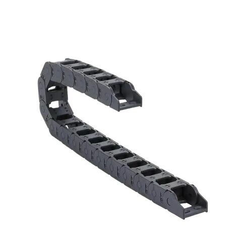 سلاسل نقل 1 متر شبه مغلقة 7/10/15/20/25/ حبل سحب بلاستيكي من النايلون، حامل سلك سلسلة سحب لطريق CNC (10 × 15 مم) in Kuwait