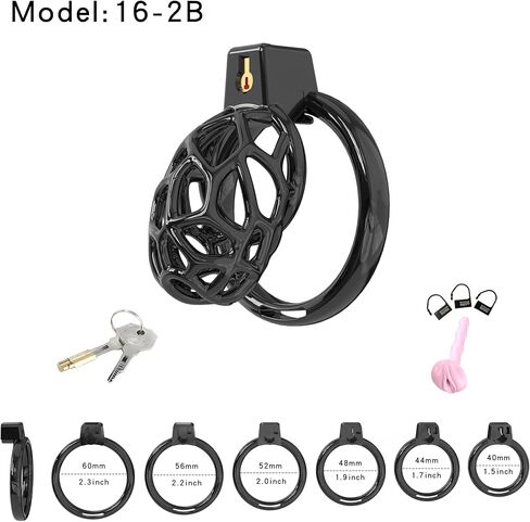 Men's Fitness Protective Training Cage - Resin Material - Stress Relief - Lightweight and Breathable - Enhanced Comfort - A342 (Black, M) in Saudi Arabia