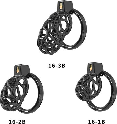 Men's Fitness Protective Training Cage - Resin Material - Stress Relief - Lightweight and Breathable - Enhanced Comfort - A342 (Black, M) in Saudi Arabia