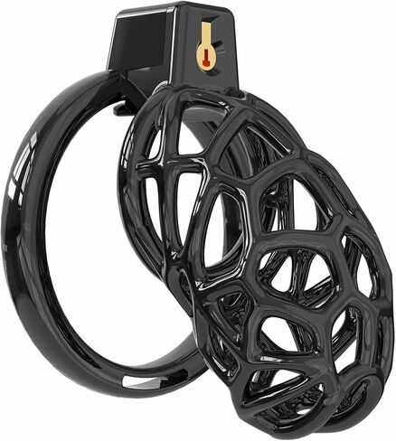 Men's Fitness Protective Training Cage - Resin Material - Stress Relief - Lightweight and Breathable - Enhanced Comfort - A342 (Black, M) in Saudi Arabia
