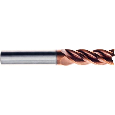 مطحنة نهاية مربعة من كربيد AlTiSN من RedLine Tools، قطر القطع 0.31 بوصة، قطر الساق 0.31 بوصة، 4 فلوت، حلزون متغير، صنع في الولايات المتحدة الأمريكية in Saudi Arabia