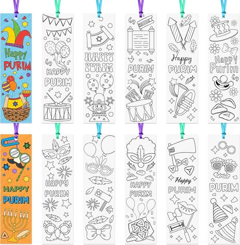 ANGOLIO 123Pcs Earth Day Coloring Bookmarks for Children Classroom DIY Coloring Blank Bookmarks Art Craft Supplies for Teachers Students, Earth Day Craft Supplies Reward Goodie Fillers in Kuwait