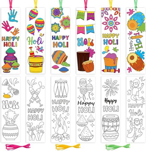 ANGOLIO 123Pcs Earth Day Coloring Bookmarks for Children Classroom DIY Coloring Blank Bookmarks Art Craft Supplies for Teachers Students, Earth Day Craft Supplies Reward Goodie Fillers in Kuwait