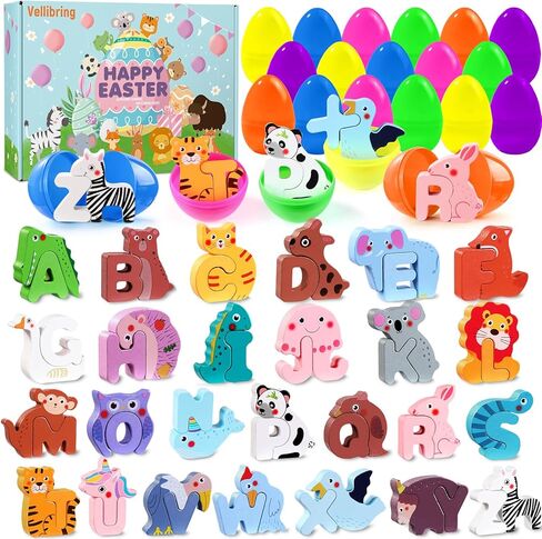 12pcs Prefilled Easter Eggs with Toys Plastic Easter Eggs Pull-Back Engineering Vehicles with small signpost Easter Basket Stuffers for Kids Easter Egg Hunt Filler Classroom Party Favor in Kuwait