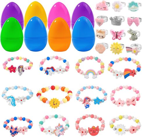 12pcs Prefilled Easter Eggs with Toys Plastic Easter Eggs Pull-Back Engineering Vehicles with small signpost Easter Basket Stuffers for Kids Easter Egg Hunt Filler Classroom Party Favor in Kuwait