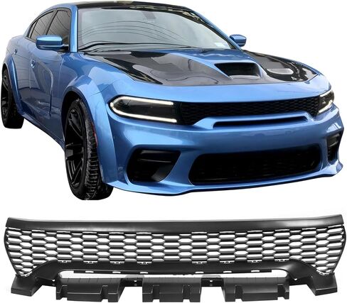 Ikon Motorsports ، الشبكة الأمامية متوافقة مع 2020-2023 Dodge Charger Wide in Kuwait