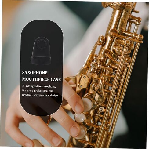 غطاء واقي لقطعة الفم من BESPORTBLE Tenor Saxophone، غطاء متين لملحقات الساكسفون، بديل آمن وعملي لقطع الفم القديمة المكسورة، سهل الحمل وسلس in Saudi Arabia