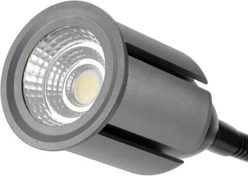 12 واط LED ضوء العمل قاعدة مغناطيسية ماكينة بتحكم رقمي بالكمبيوتر مخرطة ضوء مقاومة الزيت الألومنيوم الأسود ورشة عمل أداة الآلة in Saudi Arabia