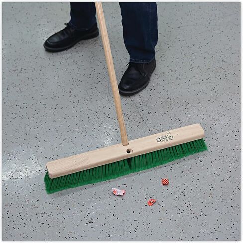 Boardwalk Threaded End Broom Handle, Lacquered Wood, 0.94" dia x 60", Natural in Saudi Arabia