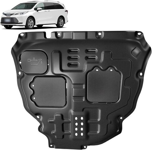 Front Engine Splash Shield Fit for Volkswagen Jetta 2006-2018 Engine Case Guards Suitable for Jetta Under Engine Cover Mud Flaps Directly Replace Original in Kuwait