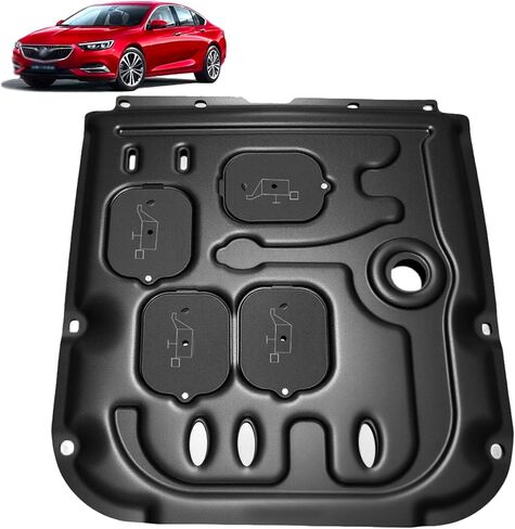 Front Engine Splash Shield Fit for Volkswagen Jetta 2006-2018 Engine Case Guards Suitable for Jetta Under Engine Cover Mud Flaps Directly Replace Original in Kuwait