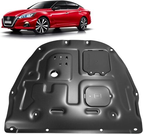 Front Engine Splash Shield Fit for Volkswagen Jetta 2006-2018 Engine Case Guards Suitable for Jetta Under Engine Cover Mud Flaps Directly Replace Original in Kuwait
