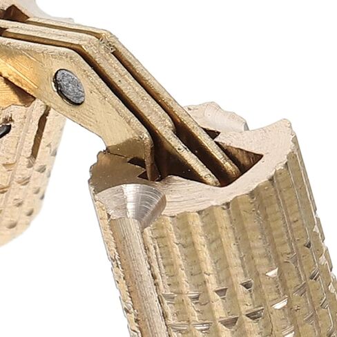 Balacoo Concealed Invisible Barrel Hinges 8mm for Jewelry Boxes Small Cabinet Doors DIY Furniture Discreet Metal Flap Hinges in Saudi Arabia