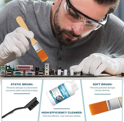 8.5 oz Electronic Contact Cleaner, Contact Cleaner Electronics, Circuit Board cleaner, Quick-Drying, Primarily Used for Cleaning Printed Circuit Boards, Metal Parts, and Hardware in Kuwait