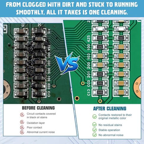 8.5 oz Electronic Contact Cleaner, Contact Cleaner Electronics, Circuit Board cleaner, Quick-Drying, Primarily Used for Cleaning Printed Circuit Boards, Metal Parts, and Hardware in Kuwait