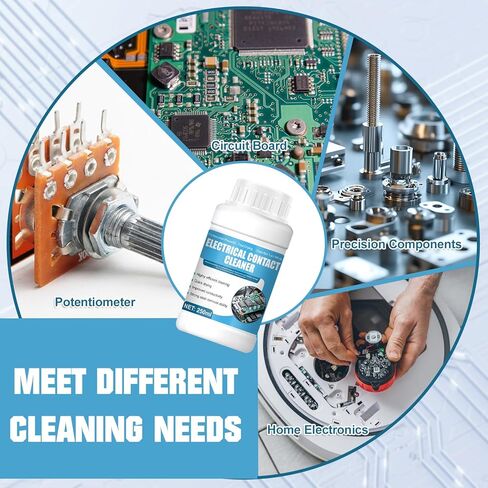 8.5 oz Electronic Contact Cleaner, Contact Cleaner Electronics, Circuit Board cleaner, Quick-Drying, Primarily Used for Cleaning Printed Circuit Boards, Metal Parts, and Hardware in Kuwait
