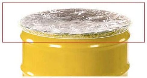 Global Industrial Elastic Polyethylene 55 Gallon Drum Cover, Lot of 100 in Saudi Arabia