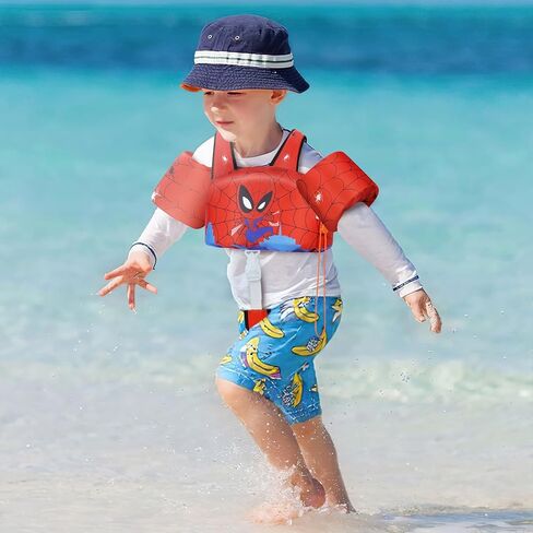 سترة سباحة للأطفال الصغار تطفو بوزن 22-66 كجم للأولاد والبنات، سترة سباحة للأطفال مع حزام كتف وأجنحة ذراع Coss Blet in Kuwait