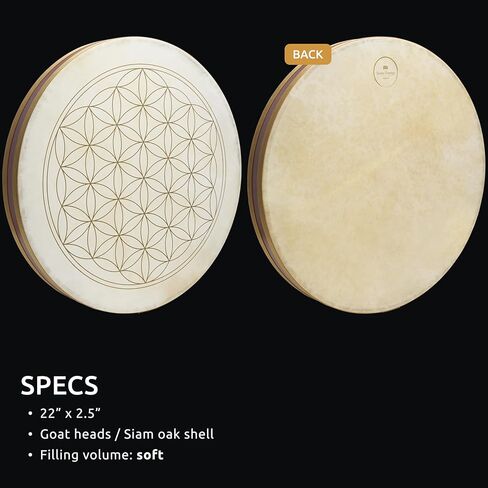 Meinl Sonic Energy 22 بوصة Wave Drum Ocean Surf Effect للتأمل، ASMR، العلاج الصوتي، اليوغا in Saudi Arabia