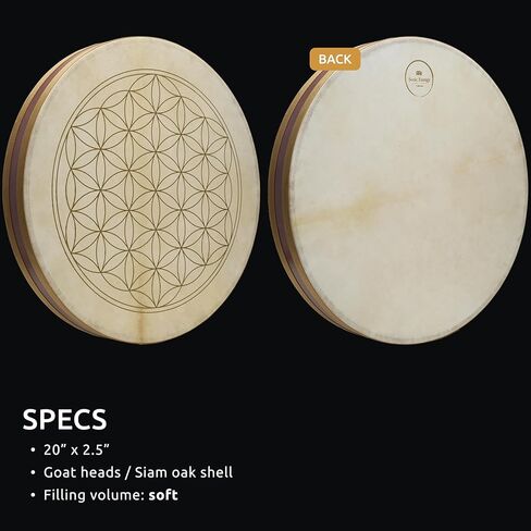 Meinl Sonic Energy 20 بوصة Wave Drum Ocean Surf Effect للتأمل، ASMR، العلاج الصوتي، اليوغا in Saudi Arabia