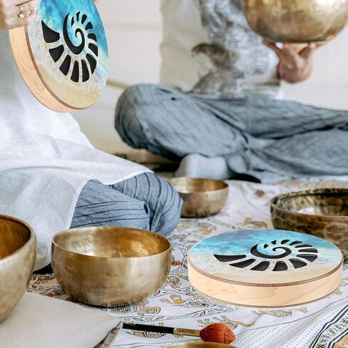 Ocean Drum 16 inch + Stream Water Drum 10 inch Meditation instrument Kit in Kuwait